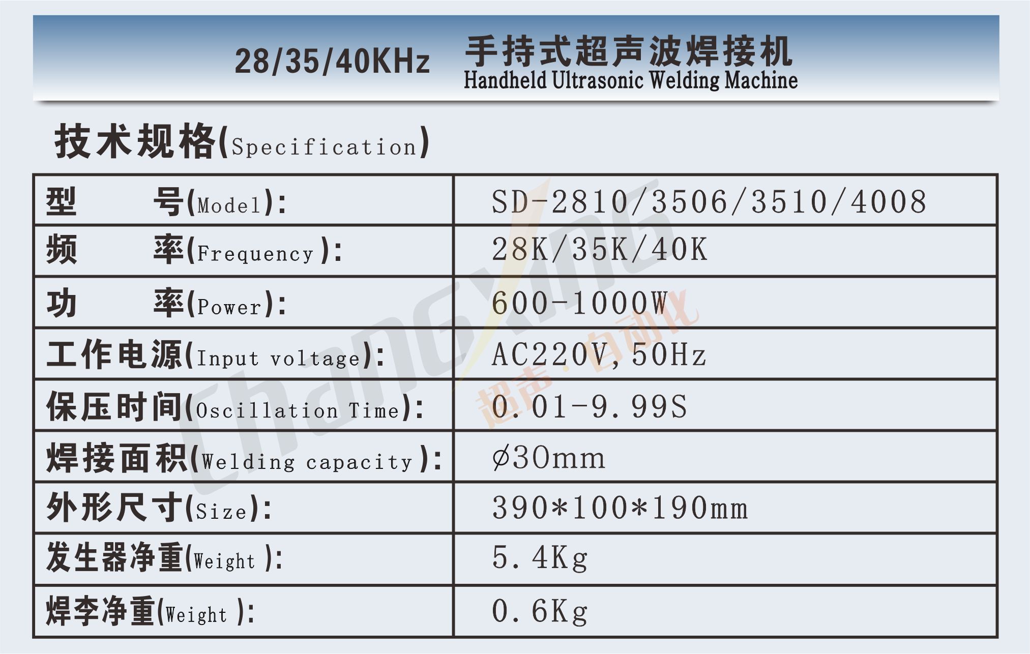 SD-28K 35K 40K手持式参数（中英文）